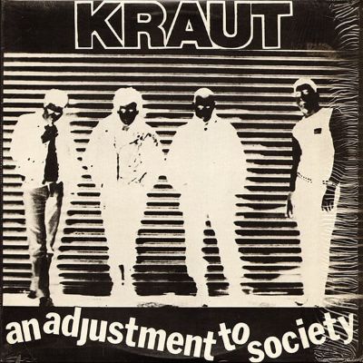 KRAUT "An Adjustment To Society" LP Splatter Color Vinyl